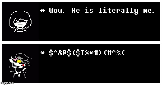 image tagged in spamton,kris,deltarune,undertale,sans,texting | made w/ Imgflip meme maker