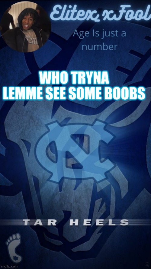 DM me | WHO TRYNA LEMME SEE SOME BOOBS | image tagged in elitex_xfool announcement template | made w/ Imgflip meme maker