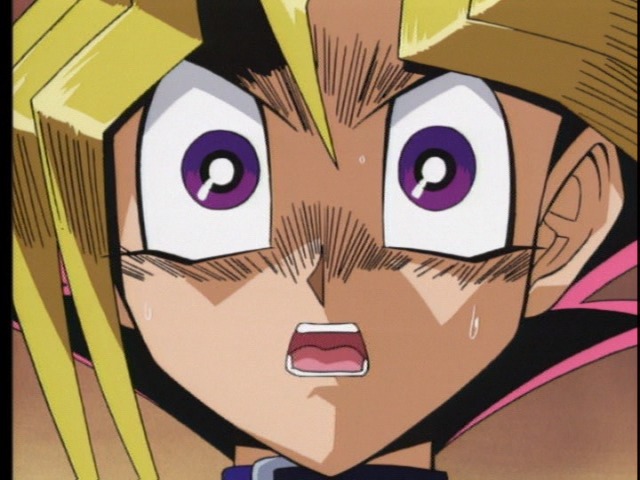 Yugi Shocked Blank Meme Template