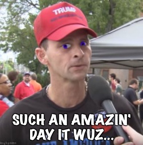 SUCH AN AMAZIN' DAY IT WUZ... | made w/ Imgflip meme maker