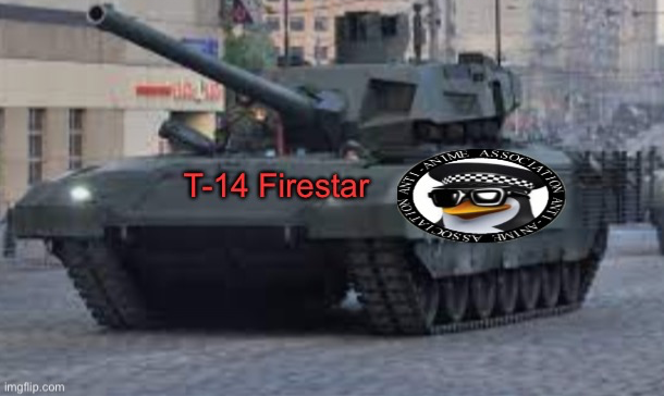 Firestar tank Blank Meme Template