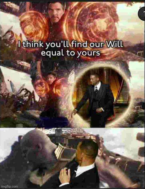Will Smith slaps Thanos | image tagged in will smith,thanos | made w/ Imgflip meme maker