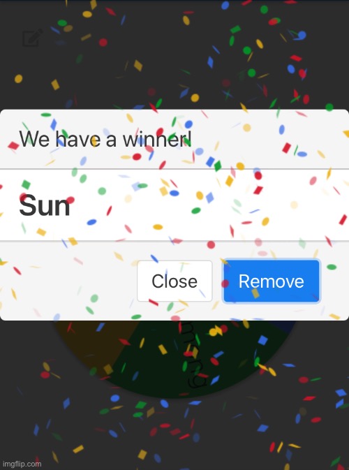 Black sun won, clap clap | made w/ Imgflip meme maker