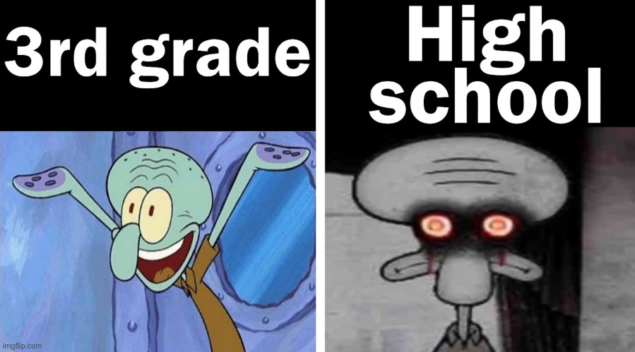 3rd grade is not that hard. | image tagged in school,baldi | made w/ Imgflip meme maker