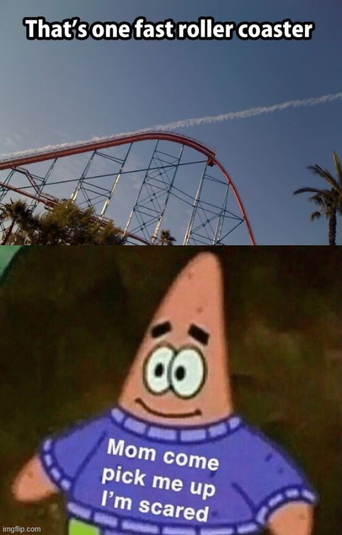 image tagged in mom come pick me up i'm scared,roller coaster | made w/ Imgflip meme maker