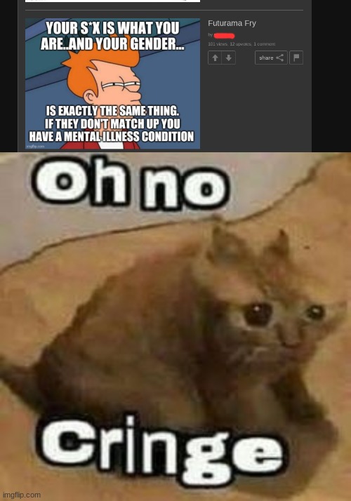ew, found this in politics | image tagged in oh no cringe | made w/ Imgflip meme maker