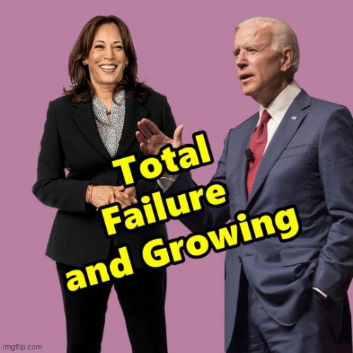 Harris And Biden Known For Total Failure | image tagged in usa failing,failure,biden,harris,memes | made w/ Imgflip meme maker