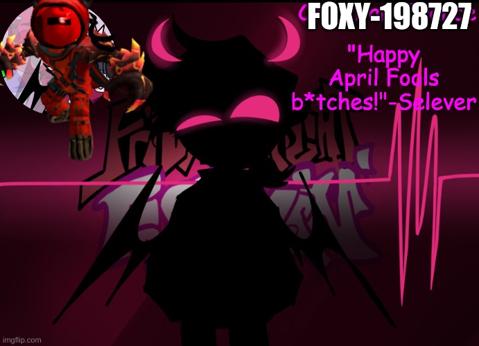 temp steal. Happy funny prank day | FOXY-198727 | made w/ Imgflip meme maker