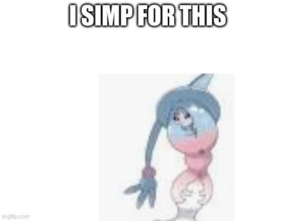 Blank White Template | I SIMP FOR THIS | image tagged in blank white template | made w/ Imgflip meme maker