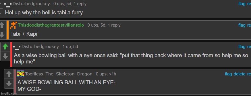 I said it in a funni matter. | made w/ Imgflip meme maker