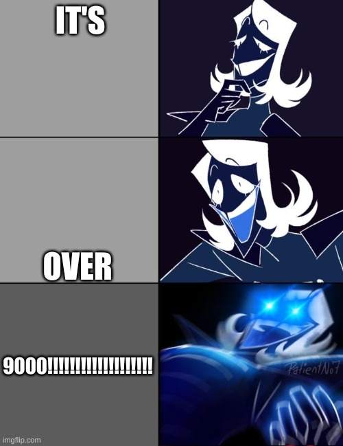 roulx kaard epiphany | IT'S OVER 9000!!!!!!!!!!!!!!!!!!! | image tagged in roulx kaard epiphany | made w/ Imgflip meme maker