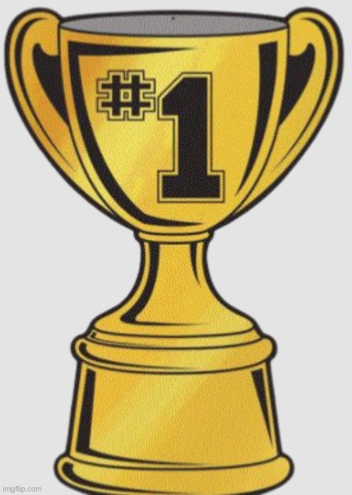 Number 1 trophy transparent | image tagged in number 1 trophy transparent | made w/ Imgflip meme maker