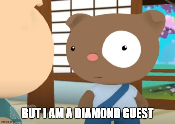 But I am a Diamond Guest | BUT I AM A DIAMOND GUEST | image tagged in i am a diamond | made w/ Imgflip meme maker