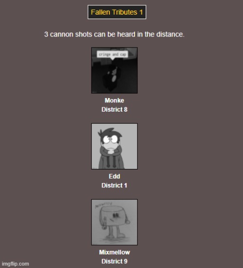 The F in the chat | image tagged in hunger games,imgflip | made w/ Imgflip meme maker