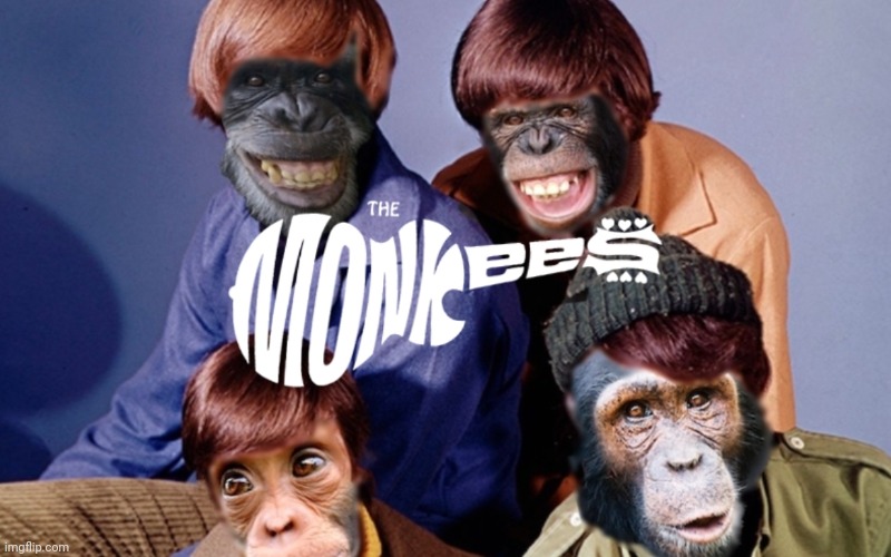The Monkees | image tagged in fun,the monkees,funny meme,lol | made w/ Imgflip meme maker