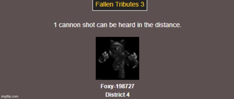 F | image tagged in hunger games,imgflip | made w/ Imgflip meme maker