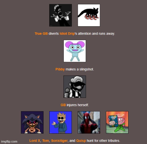 Day 4, Part 2 | image tagged in hunger games,imgflip | made w/ Imgflip meme maker