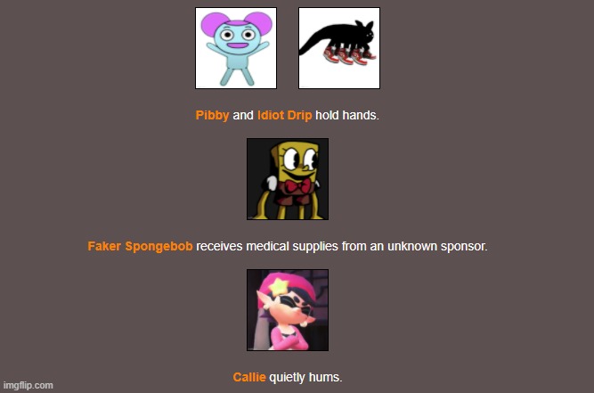 Night 4, Part 3 | image tagged in hunger games,imgflip | made w/ Imgflip meme maker
