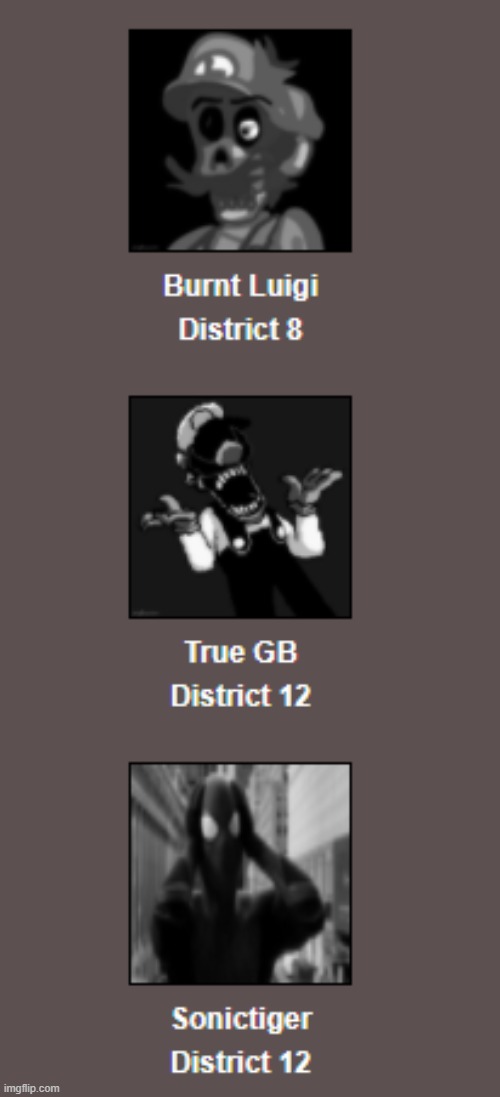 More F's in the chat please | image tagged in imgflip,hunger games | made w/ Imgflip meme maker