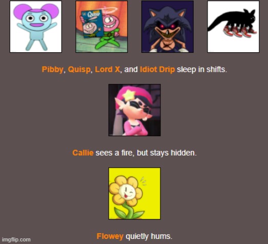 Night 6, Part 1 | image tagged in hunger games,imgflip | made w/ Imgflip meme maker