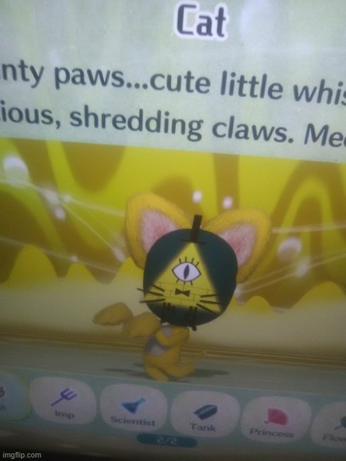 bill cipher the furry /j | made w/ Imgflip meme maker