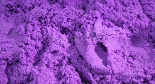Purple Kinetic Sand Blank Meme Template