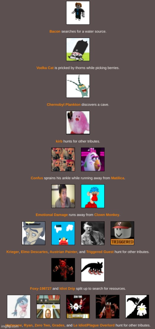 10 people are hunting for eachother | made w/ Imgflip meme maker