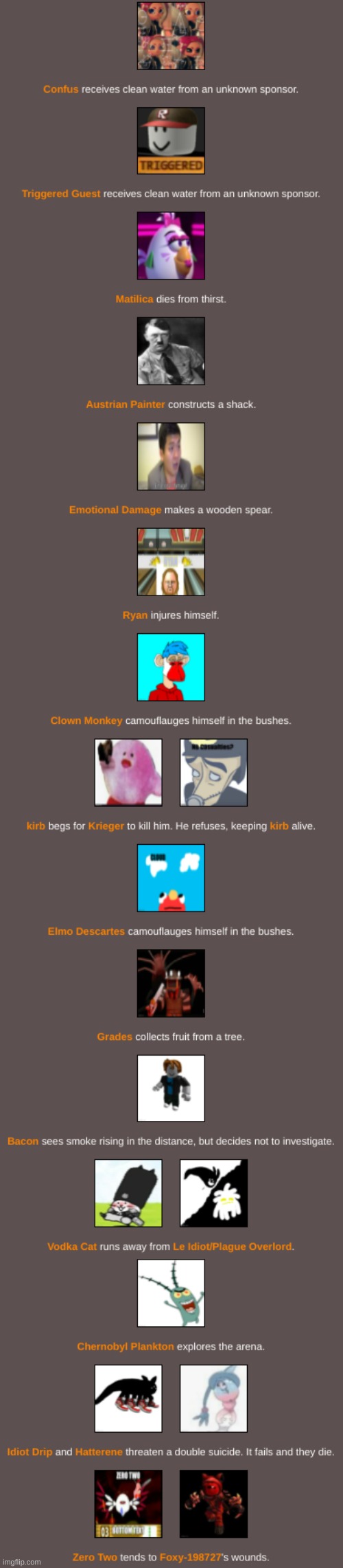 This is the part that Zero Two takes his chance and backstabs me. | made w/ Imgflip meme maker