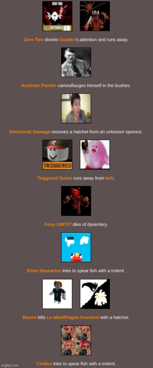 I died shitting myself. | made w/ Imgflip meme maker