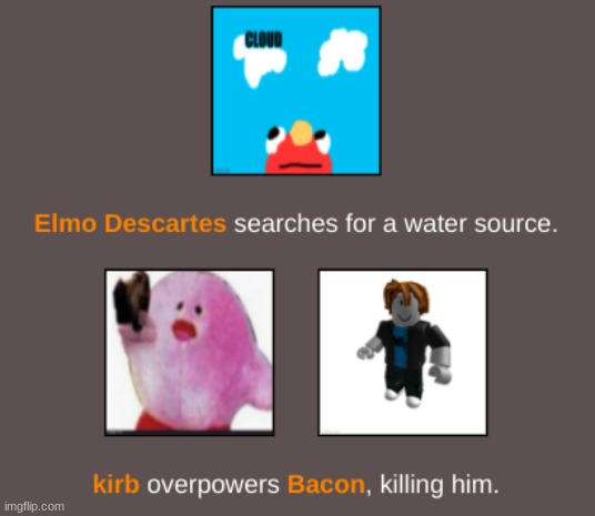 kirb or Elmo? | made w/ Imgflip meme maker