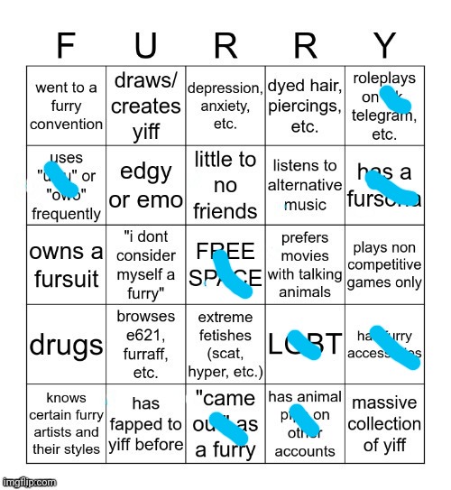 Lgbtq square for asexual | image tagged in furry bingo v2 | made w/ Imgflip meme maker