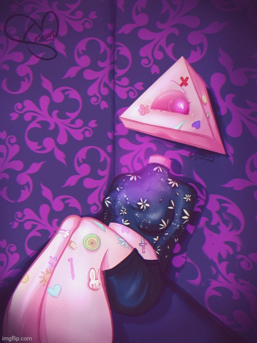 My friend drew triangle woman again | made w/ Imgflip meme maker