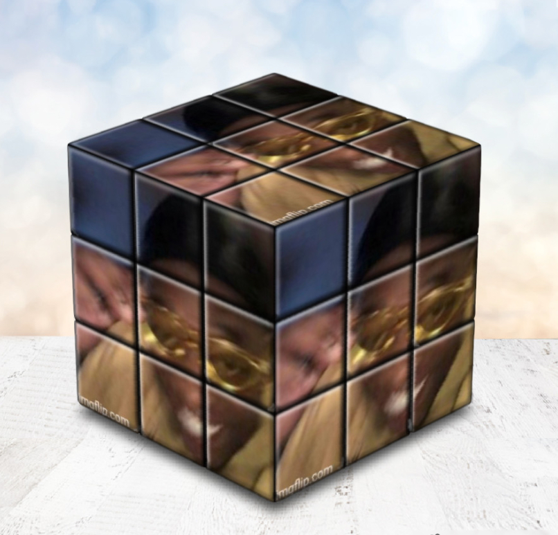 High Quality Omg rubic cube guy Blank Meme Template