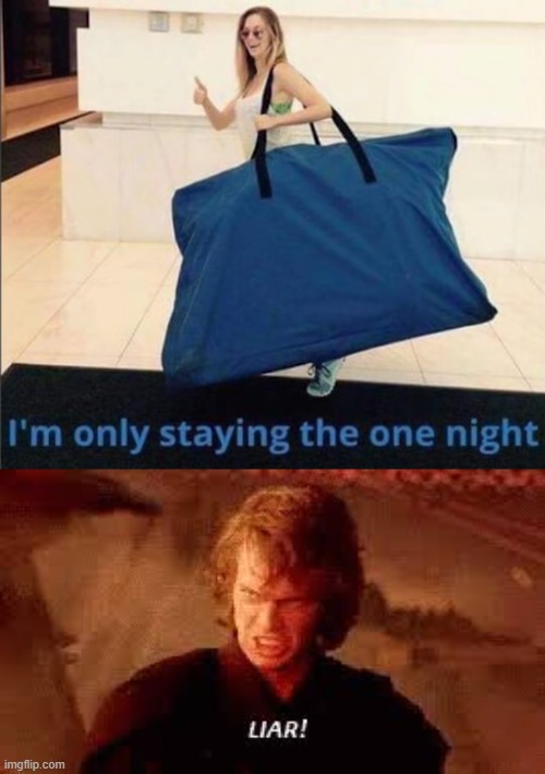 image tagged in anakin liar | made w/ Imgflip meme maker