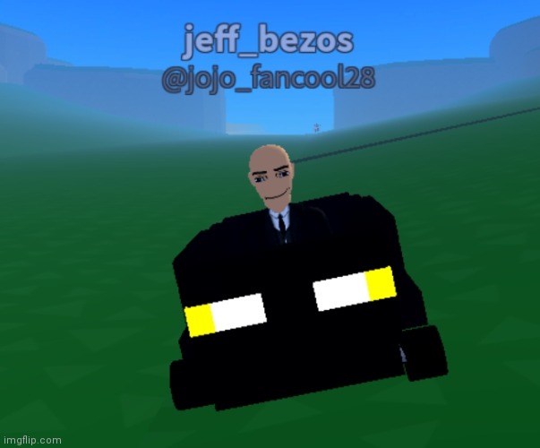 Jeff bezos is a jojo fan | made w/ Imgflip meme maker