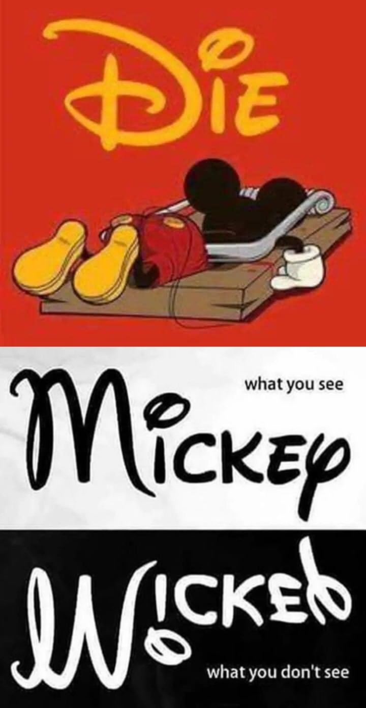 How could such a beloved children's cartoon be so evil? Because Walt Disney was a pedophile groomer. | image tagged in evil disney,pedoworld,pedoland,walt disney was a pedo,groomers,groomer | made w/ Imgflip meme maker