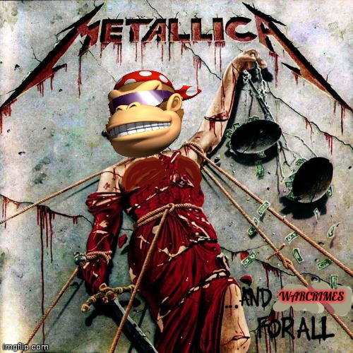 Best new metal album | WARCRIMES | image tagged in heavy metal,metallica,surlykong,ive committed various war crimes | made w/ Imgflip meme maker