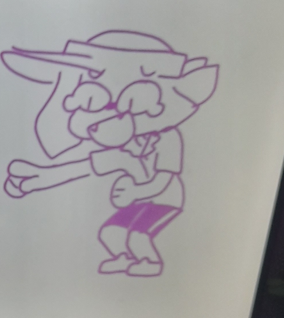 High Quality When you lose to a splatoon manga chratcher Blank Meme Template