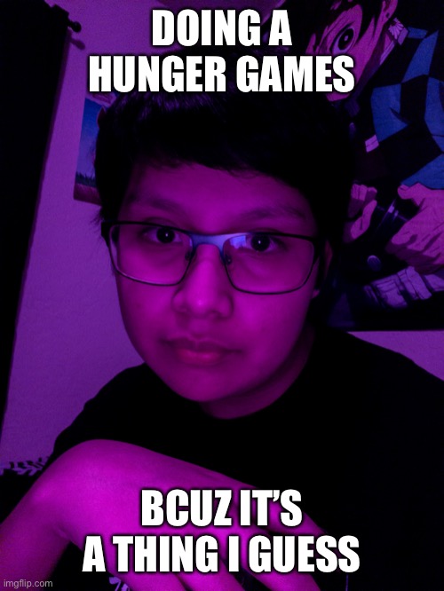 22 spots | DOING A HUNGER GAMES; BCUZ IT’S A THING I GUESS | image tagged in jummy but he s the purple guy | made w/ Imgflip meme maker