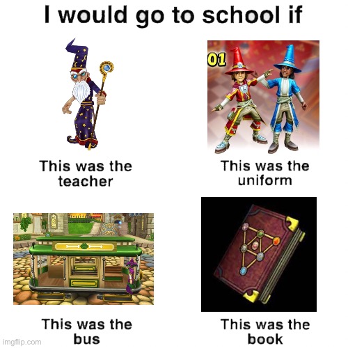 Ravenwood | image tagged in i would go to school if | made w/ Imgflip meme maker