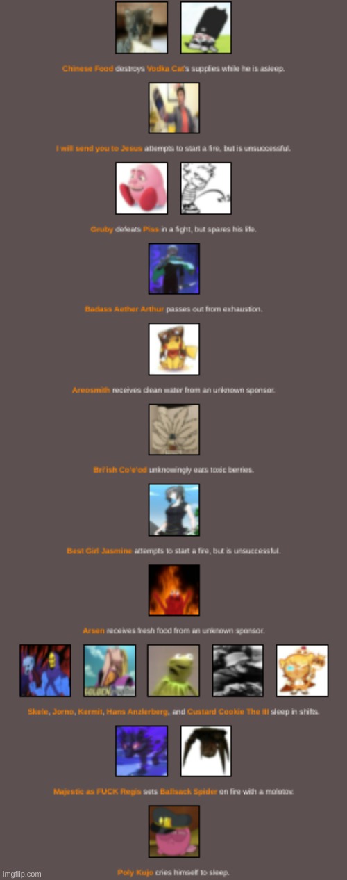 sorry for blurry | made w/ Imgflip meme maker