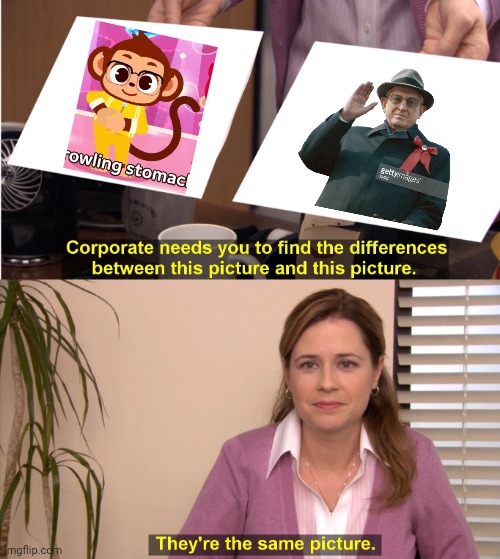 Yuri Andropov = Monkey from JunyTony | image tagged in they're the same picture,funny,junytony,yuri andropov,same,picture | made w/ Imgflip meme maker