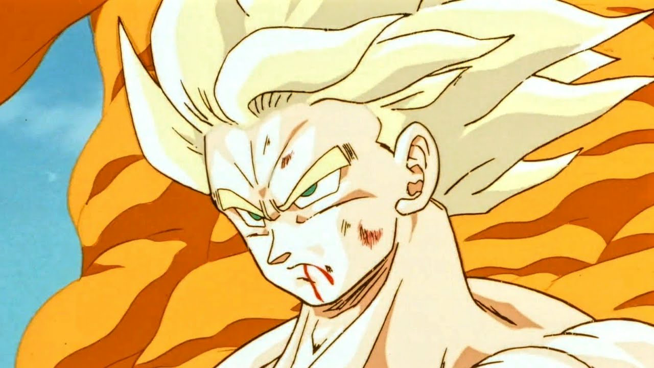DBZ Goku Super Saiyan Blank Meme Template