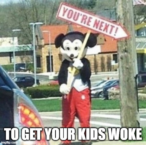 You're next! | TO GET YOUR KIDS WOKE | image tagged in you're next | made w/ Imgflip meme maker