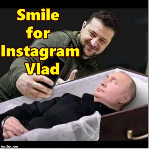 Smile For Social Media - The Golden Rule | image tagged in putin,ww3,memes | made w/ Imgflip meme maker