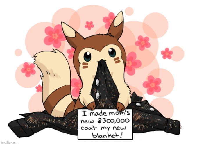 FURRET WHY | image tagged in furret,pokemon shaming | made w/ Imgflip meme maker