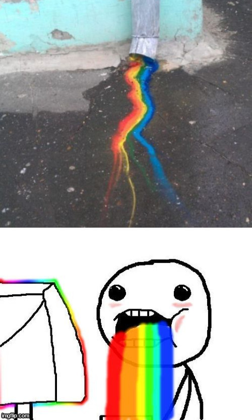 image tagged in rainbow | made w/ Imgflip meme maker