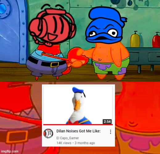 *dilan noises* | image tagged in mr krabs and patrick shaking hand,dilan,charles | made w/ Imgflip meme maker