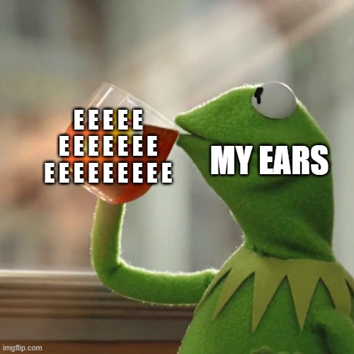 But That's None Of My Business Meme | E E E E E E E E E E E E E E E E E E E E E; MY EARS | image tagged in memes,but that's none of my business,kermit the frog | made w/ Imgflip meme maker