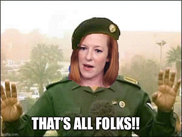 DC Jen has joined MSNBC | THAT’S ALL FOLKS!! | image tagged in washington jen | made w/ Imgflip meme maker